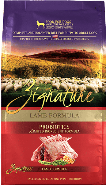 Zignature Lamb Alimento de Cordero Libre de Granos