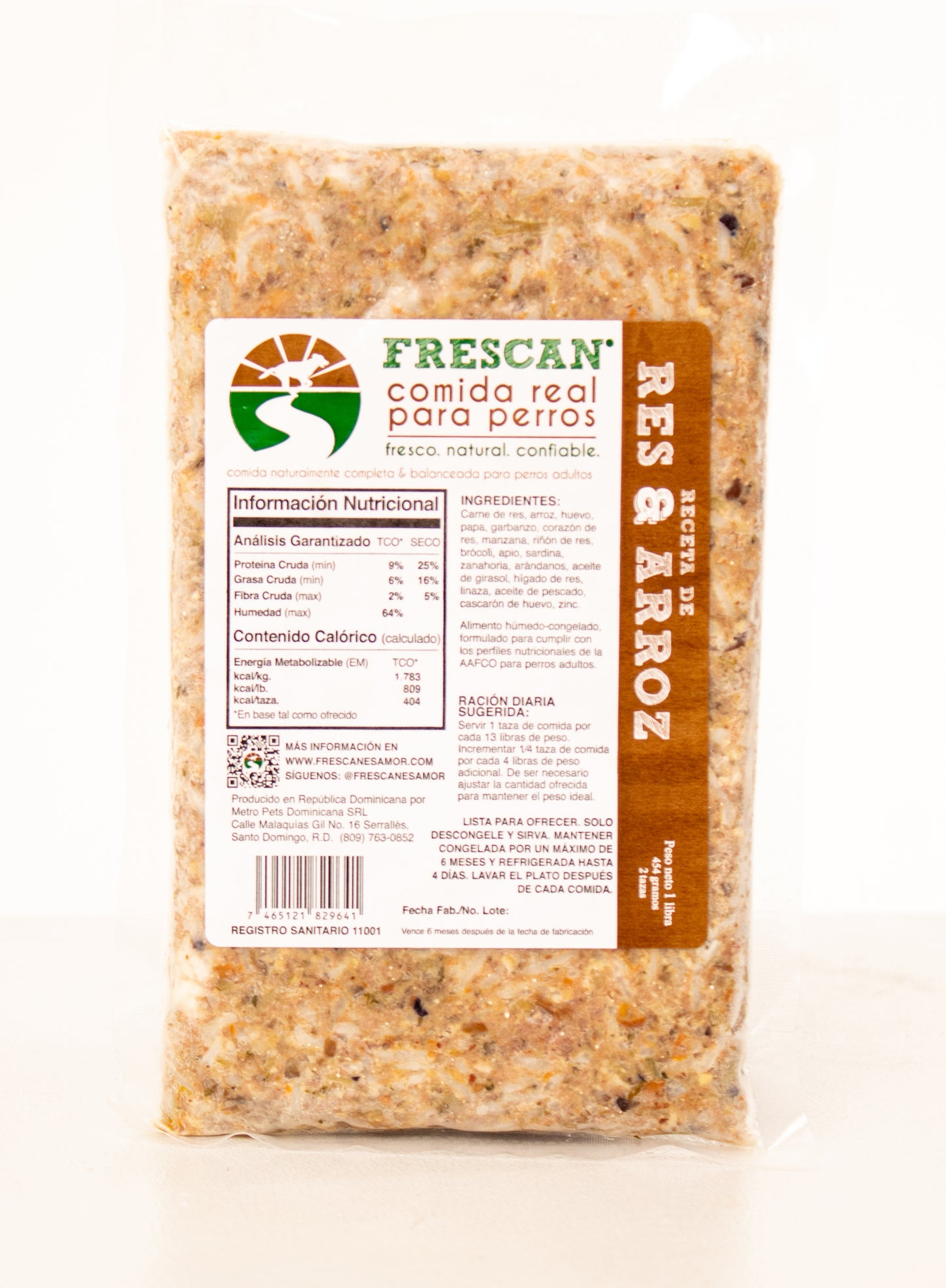 FRESCAN ALIMENTO HÚMEDO 1 LB.