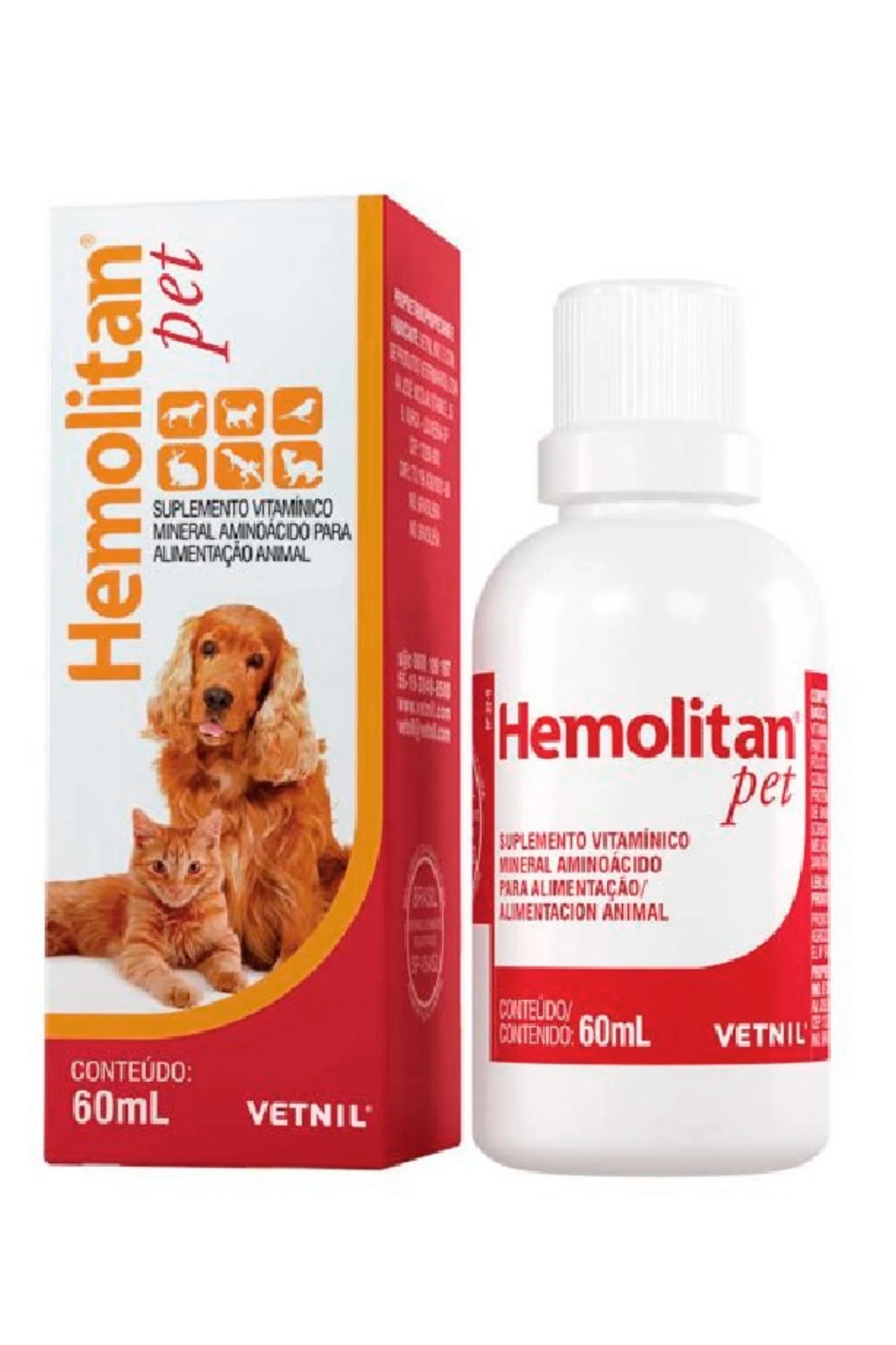 Hemolitan Pet | Vitaminas y Minerales en alta concentración