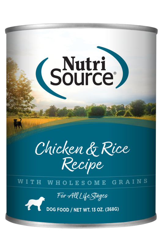 NutriSource® Chicken & Rice Formula