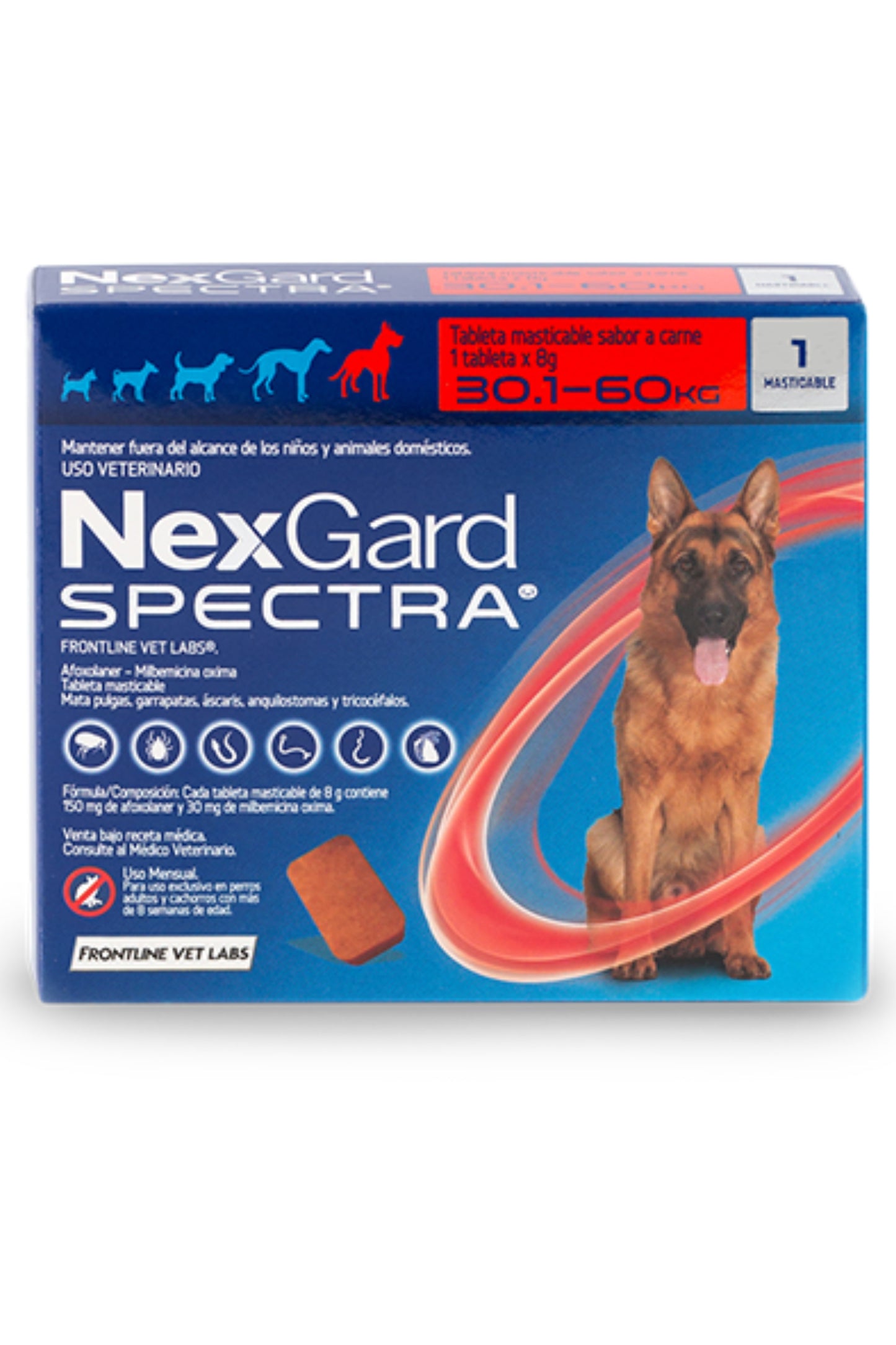 NexGard Spectra® | Anti pulgas, garrapatas y gusanos intestinales