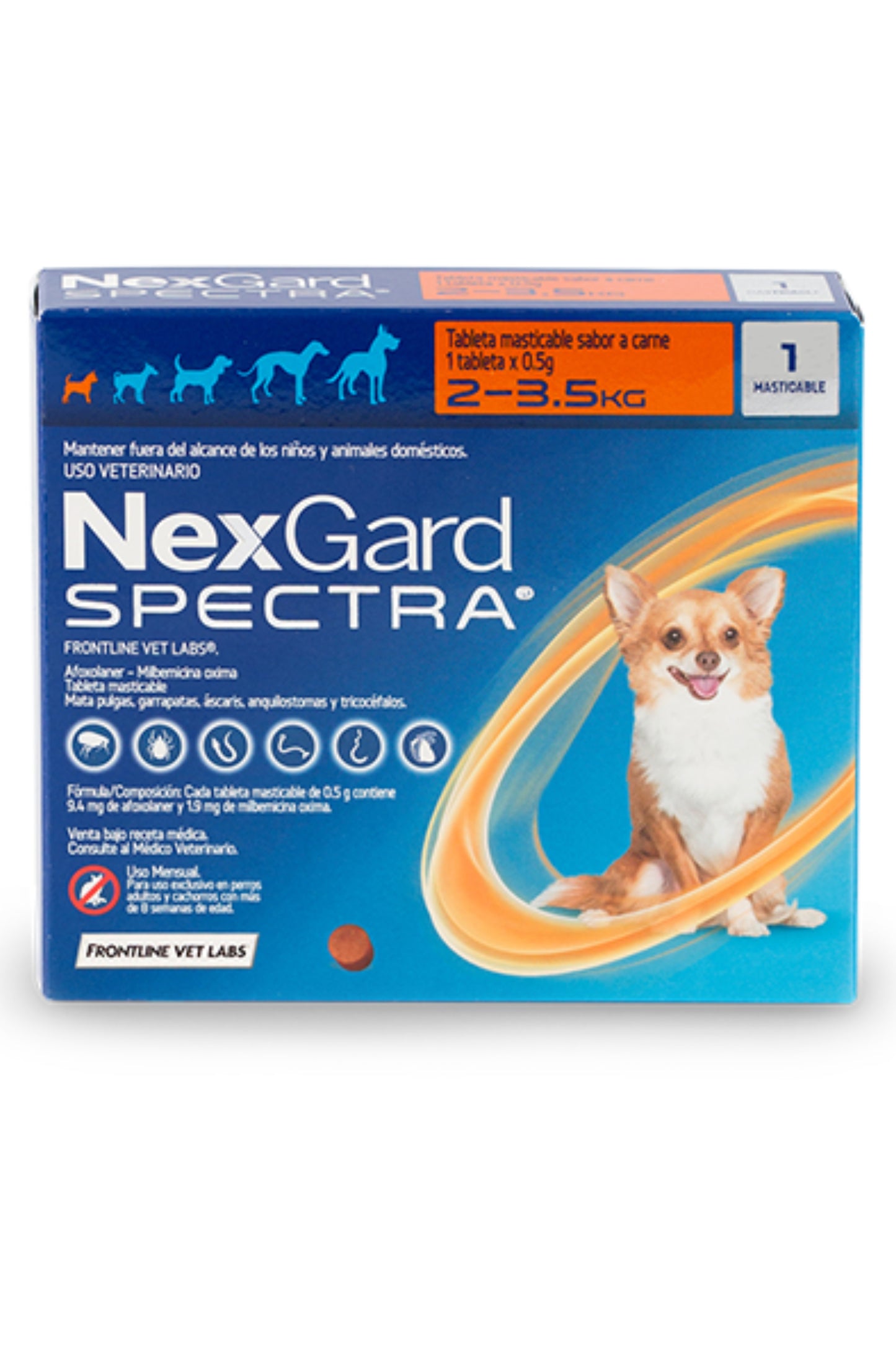 NexGard Spectra® | Anti pulgas, garrapatas y gusanos intestinales