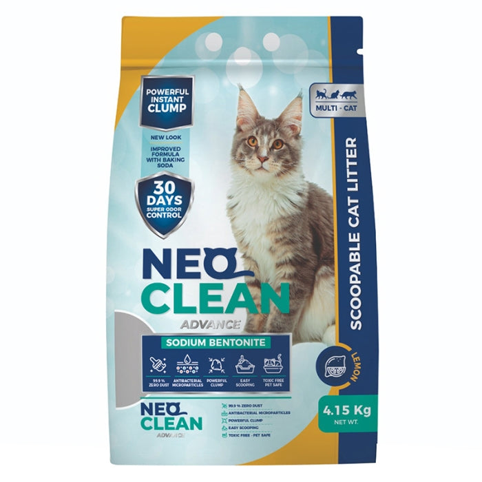 Arena Para Gatos Neoclean Advance Limón