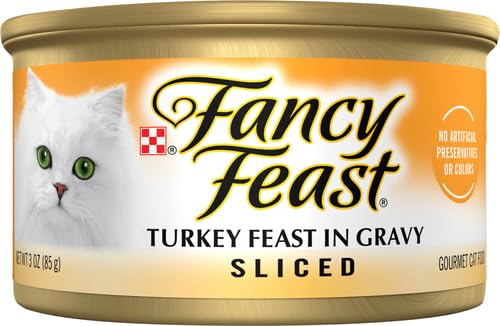 FANCY FEAST SLICED TURKEY IN GRAVY 85g (3oz)