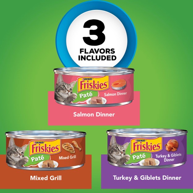 Purina Friskies Paté Salmon Dinner 5.5 Oz