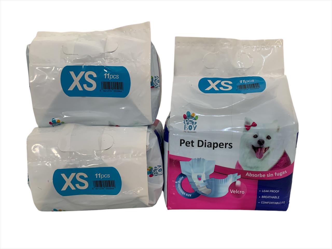 PAMPERS PET BOY X-SMALL 8/1 (15 - 25 cm)