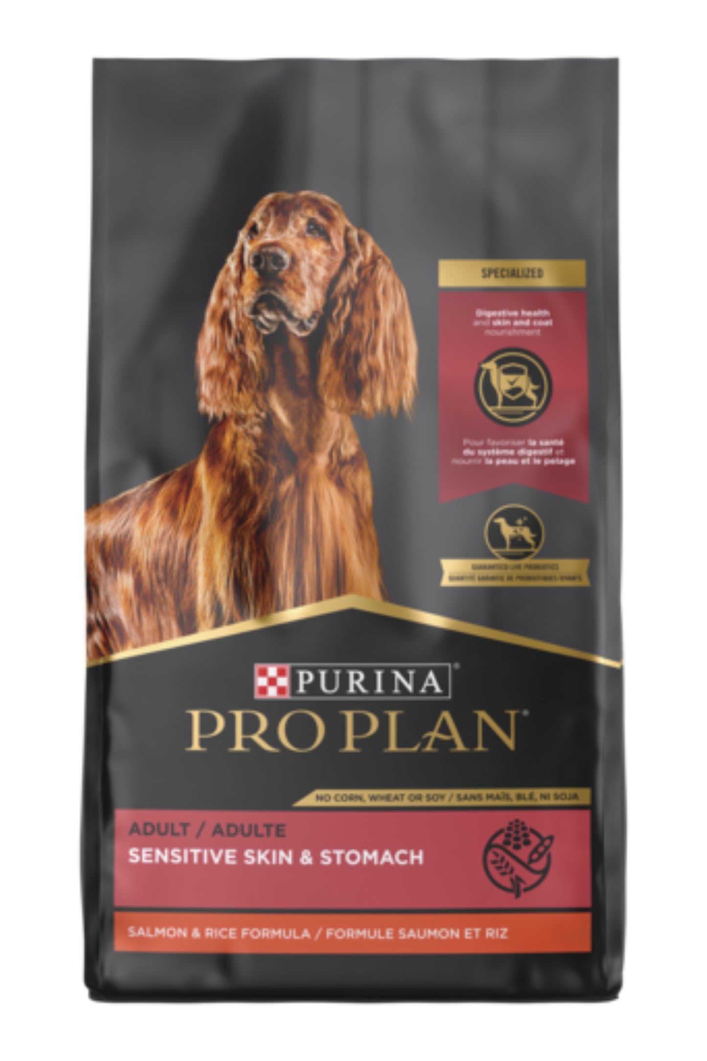 Purina© Pro Plan Sensitive Skin & Stomach - Salmon & Rice Formula | Adultos