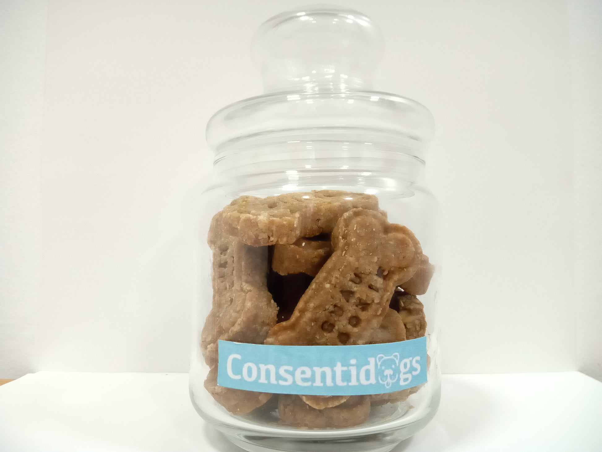 Frasco con 350g aprox.  de galletas variadas o según la disponibilidad. 