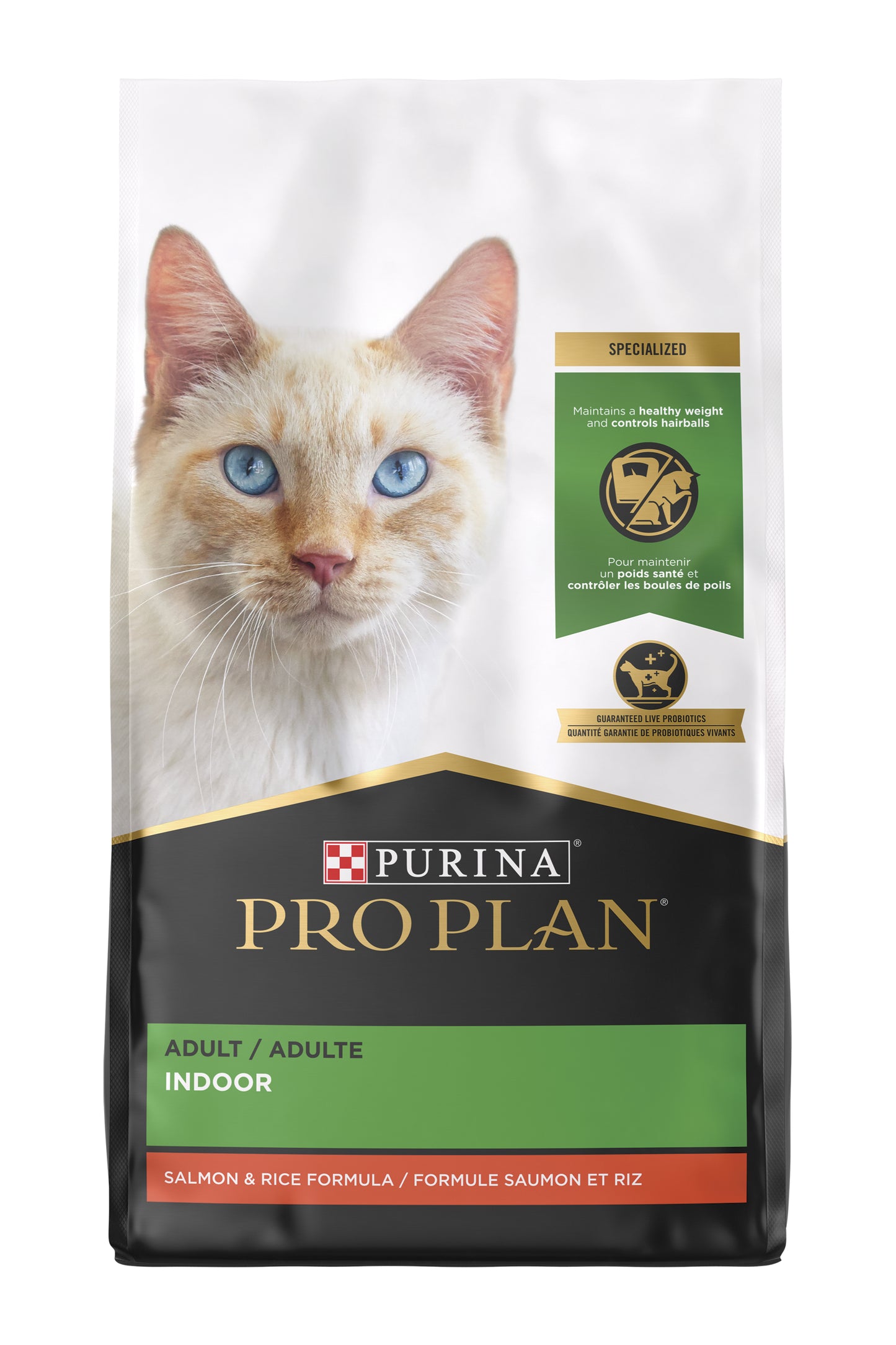 Purina© Pro Plan Adult Cat Indoor - Salmon & Rice Formula | Adultos