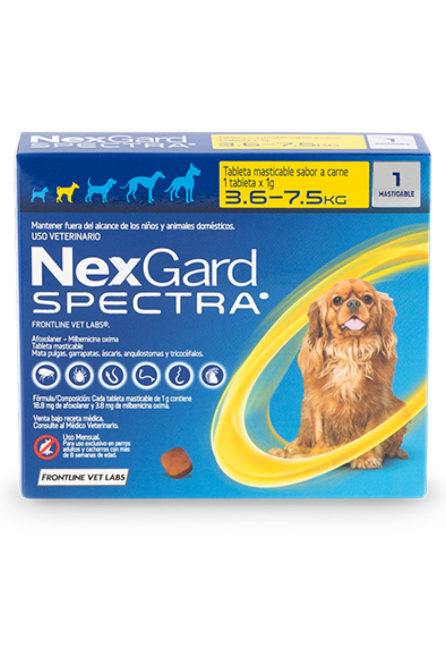 NexGard Spectra® | Anti pulgas, garrapatas y gusanos intestinales